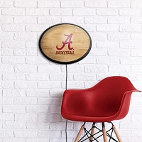 The Fan-Brand University of Alabama Hardwood Oval Slimline Lighted Sign                                                         