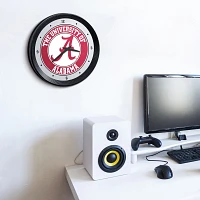 The Fan-Brand University of Alabama Ribbed Wall Clock                                                                           