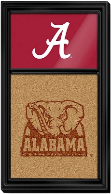 The Fan-Brand University of Alabama Dual Logo Cork Note Board                                                                   
