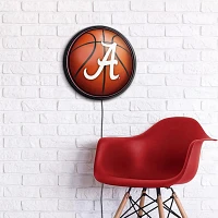 The Fan-Brand University of Alabama Basketball Round Slimline Lighted Sign                                                      