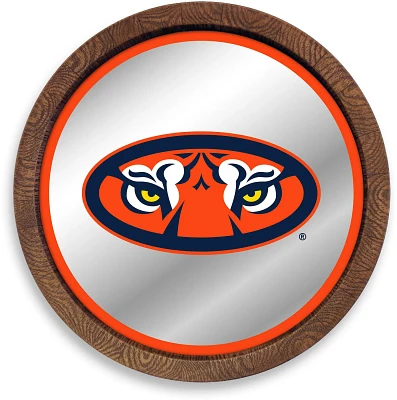 The Fan-Brand Auburn University Mascot Faux Barrel Top Mirrored Sign                                                            