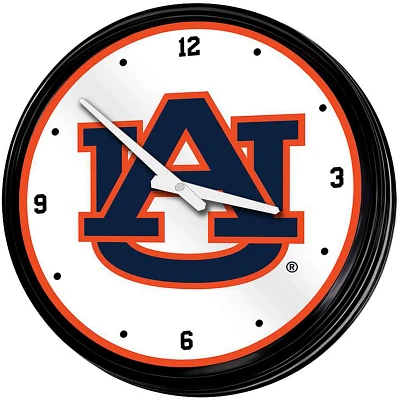 The Fan-Brand Auburn University Retro Lighted Wall Clock                                                                        