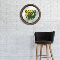 The Fan-Brand Baylor University Bear Faux Barrel Top Mirrored Sign                                                              