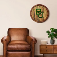 The Fan-Brand Baylor University Branded Faux Barrel Top Clock                                                                   