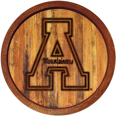 The Fan-Brand Appalachian State University Branded Faux Barrel Top Sign                                                         