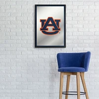 The Fan-Brand Auburn University Framed Mirrored Wall Sign                                                                       