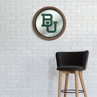 The Fan-Brand Baylor University Faux Barrel Top Mirrored Sign                                                                   