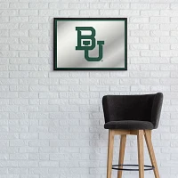 The Fan-Brand Baylor University Framed Mirrored Wall Sign                                                                       
