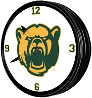 The Fan-Brand Baylor University Bear Logo Retro Lighted Wall Clock                                                              