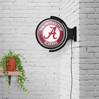 The Fan-Brand University of Alabama Round Rotating Lighted Sign                                                                 