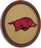The Fan-Brand University of Arkansas “Faux” Barrel Framed Cork Board                                                        