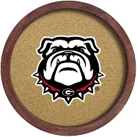 The Fan-Brand University of Georgia Mascot “Faux” Barrel Framed Cork Board                                                  