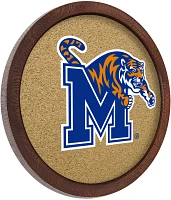 The Fan-Brand University of Memphis “Faux” Barrel Framed Cork Board                                                         