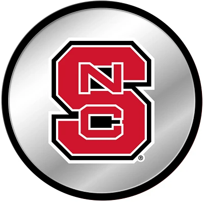 The Fan-Brand North Carolina State University Modern Mirrored Disc Sign                                                         