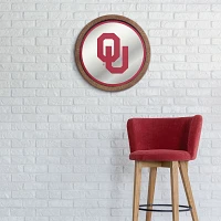 The Fan-Brand University of Oklahoma Barrel Top Mirrored Sign                                                                   