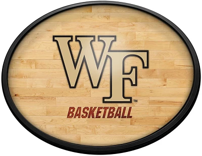 The Fan-Brand Wake Forest University Hardwood Oval Slimline Lighted Wall Sign                                                   