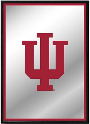 The Fan-Brand Indiana University Framed Mirrored Wall Sign                                                                      