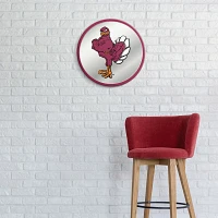 The Fan-Brand Virginia Tech University Mascot Modern Disc Mirrored Wall Sign                                                    