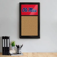 The Fan-Brand University of Mississippi Cork Note Board                                                                         