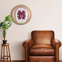 The Fan-Brand Mississippi State University Baseball Faux Barrel Top Sign                                                        