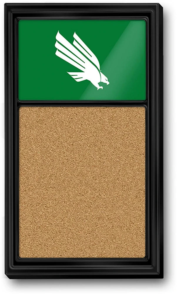 The Fan-Brand University of North Texas Cork Note Board                                                                         