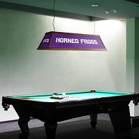 The Fan-Brand Texas Christian University Premium Wood Pool Table Light                                                          