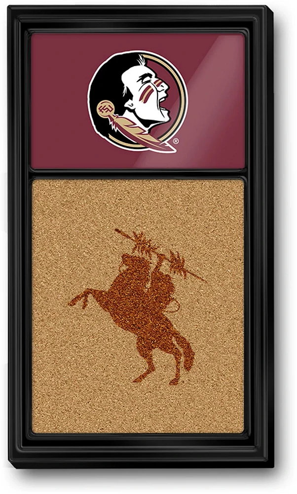 The Fan-Brand Florida State University Dual Logo Cork Note Board                                                                