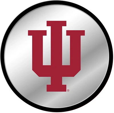 The Fan-Brand Indiana University Modern Disc Mirrored Wall Sign                                                                 