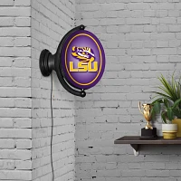 The Fan-Brand Louisiana State University Oval Rotating Lighted Sign                                                             