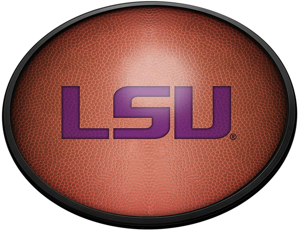 The Fan-Brand Louisiana State University Pigskin Oval Slimline Lighted Sign                                                     