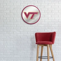 The Fan-Brand Virginia Tech Modern Mirrored Disc Sign                                                                           