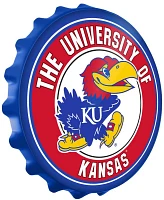 The Fan-Brand University of Kansas Bottle Cap Sign                                                                              