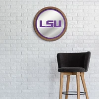 The Fan-Brand Louisiana State University Faux Barrel Top Mirrored Sign                                                          