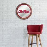 The Fan-Brand University of Mississippi Barrel Top Mirrored Sign                                                                