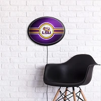 The Fan-Brand Louisiana State University Oval Slimline Lighted Wall Sign                                                        