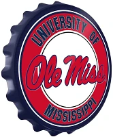 The Fan-Brand University of Mississippi Bottle Cap Sign                                                                         