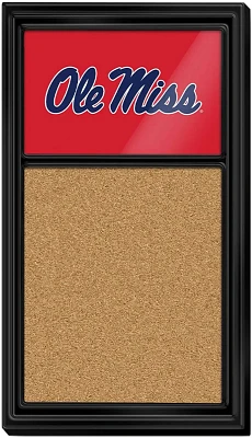 The Fan-Brand University of Mississippi Cork Note Board                                                                         