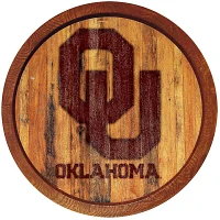 he Fan-Brand University of Oklahoma Branded Faux Barrel Top Sign                                                                