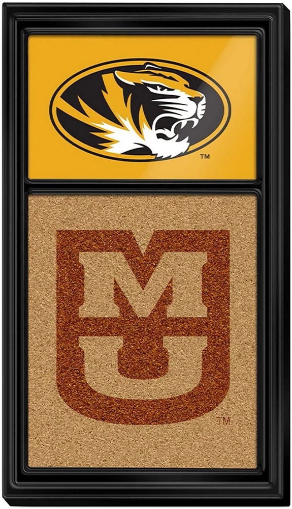 The Fan-Brand University of Missouri Dual Logo Cork Note Board                                                                  