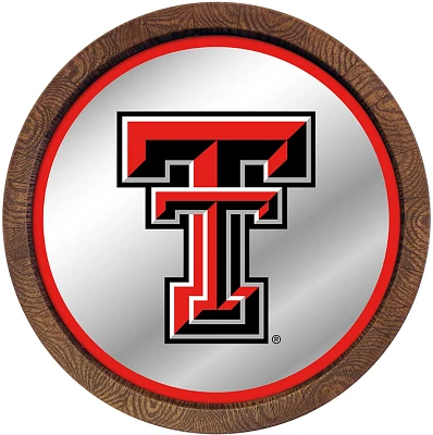 The Fan-Brand Texas Tech University Barrel Top Mirrored Wall Sign                                                               