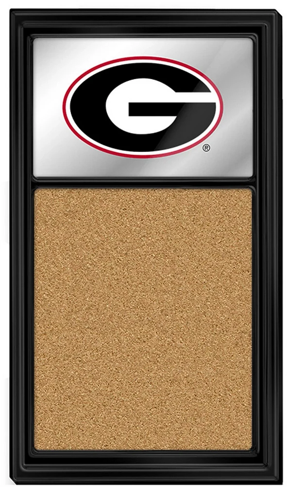 The Fan-Brand University of Georgia Mirrored Cork Note Board                                                                    