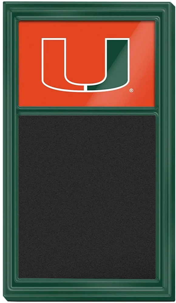 The Fan-Brand University of Miami Chalk Note Board