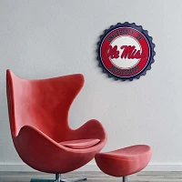 The Fan-Brand University of Mississippi Bottle Cap Sign                                                                         