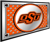 The Fan-Brand Oklahoma State University Team Spirit Framed Mirrored Wall Sign                                                   