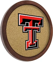 The Fan-Brand Texas Tech University Logo “Faux” Barrel Framed Cork Board                                                    