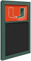 The Fan-Brand University of Miami Chalk Note Board