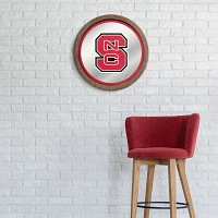 The Fan-Brand North Carolina  State University Barrel Top Mirrored Sign                                                         