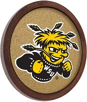 The Fan-Brand Wichita State University Anchor “Faux” Barrel Framed Cork Board                                               