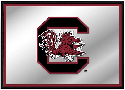 The Fan-Brand University of South Carolina Framed Mirrored Wall Sign                                                            