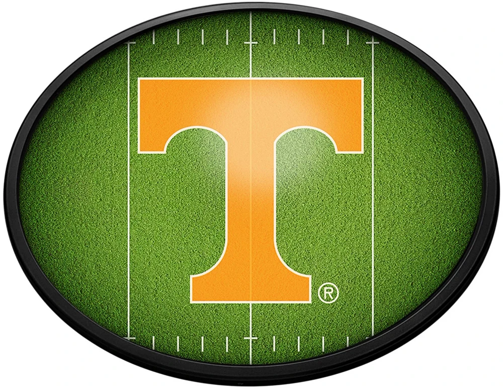 The Fan-Brand University of Tennessee One the 50  Oval Slimline Lighted Wall Sign                                               